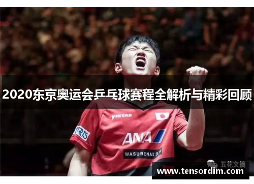 2020东京奥运会乒乓球赛程全解析与精彩回顾